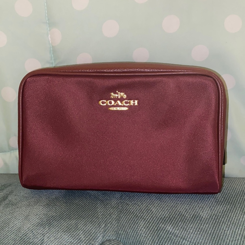 Coach Nylon Cosmetic Case